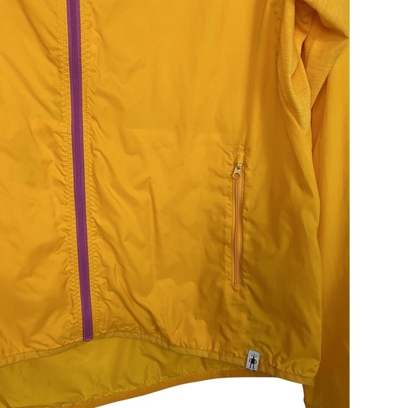 Smartwool Womens Active Ultralite Hoodie Jacket Size Large Full Zip Windbreaker - Picture 2 of 8